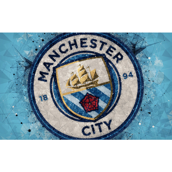 Panoramic Wallpaper - Wall Mural Foot / Football - Manchester City