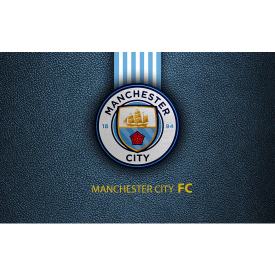 Panoramic Wallpaper - Wall Mural Foot / Football - Manchester City