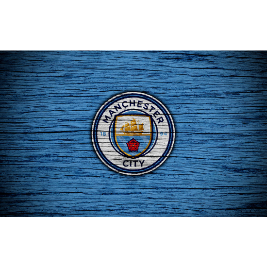 Panoramic Wallpaper - Wall Mural Foot / Football - Manchester City