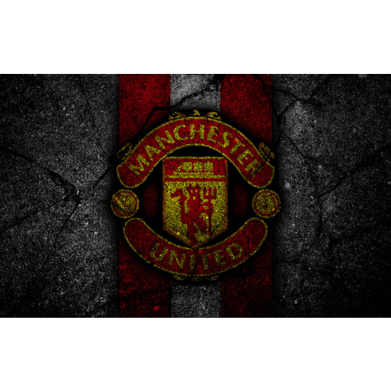 Panoramic Wallpaper - Wall Mural Foot / Football - Manchester United