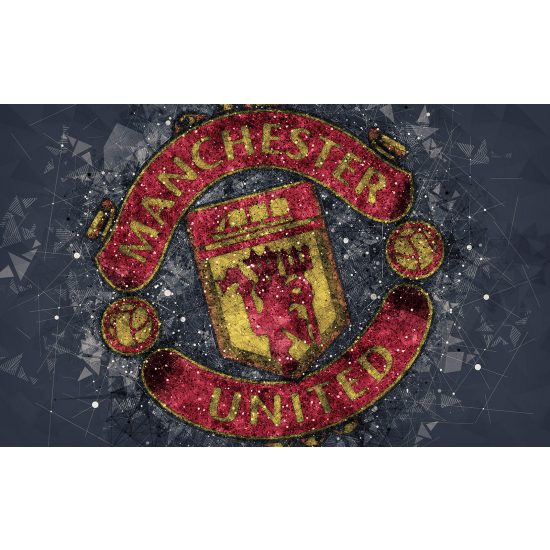 Panoramic Wallpaper - Wall Mural Foot / Football - Manchester United