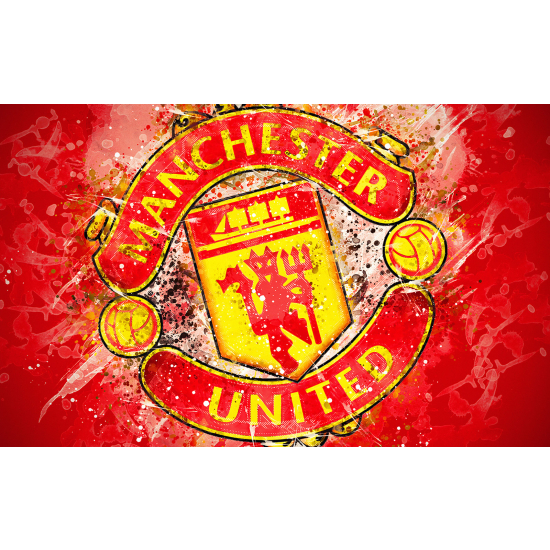 Panoramic Wallpaper - Wall Mural Foot / Football - Manchester United