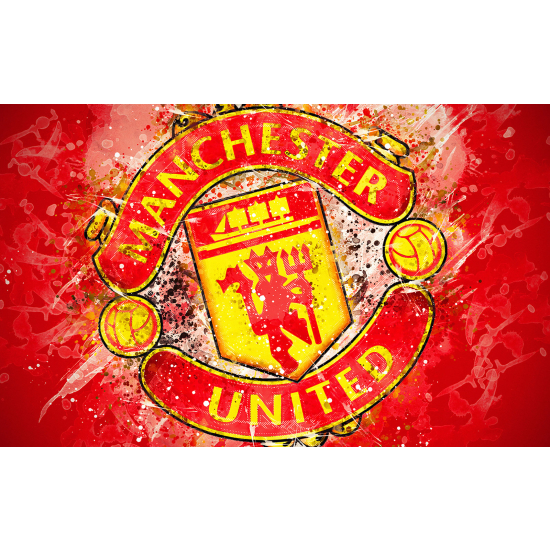 Panoramic Wallpaper - Wall Mural Foot / Football - Manchester United