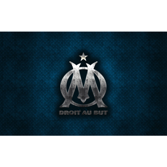 Panoramic Wallpaper - Wall Mural Foot / Football - OM - Olympique de Marseille