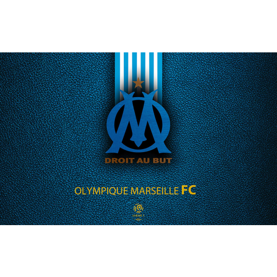 Panoramic Wallpaper - Wall Mural Foot / Football - OM - Olympique de Marseille