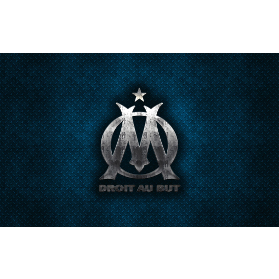 Panoramic Wallpaper - Wall Mural Foot / Football - OM - Olympique de Marseille