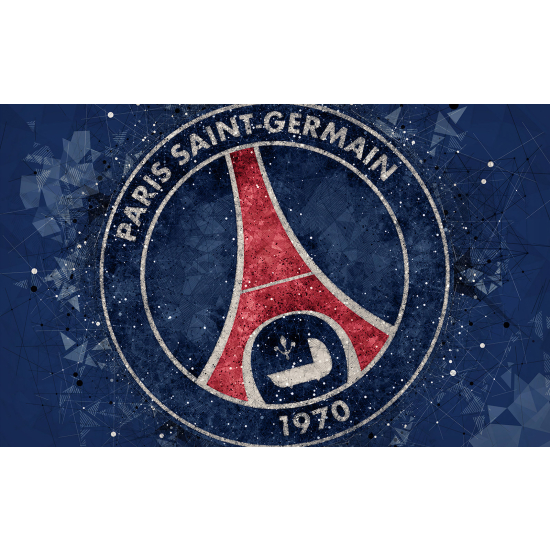 Panoramic Wallpaper - Wall Mural Foot / Football - PSG - Paris Saint Germain