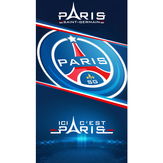 Panoramic Wallpaper - Wall Mural Foot / Football - PSG - Paris Saint Germain