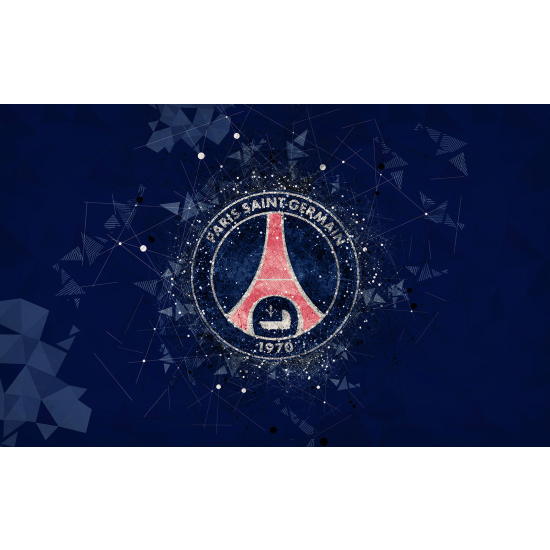 Panoramic Wallpaper - Wall Mural Foot / Football - PSG - Paris Saint Germain