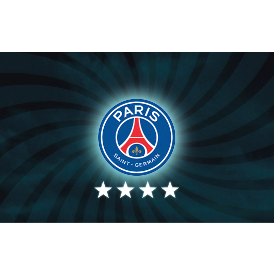 Panoramic Wallpaper - Wall Mural Foot / Football - PSG - Paris Saint Germain