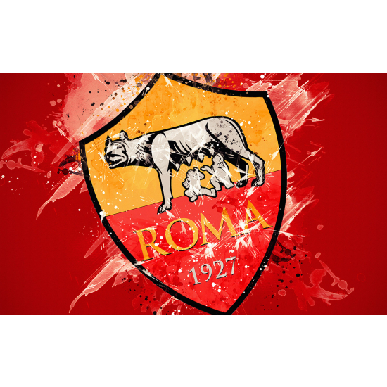 Panoramic Wallpaper - Wall Mural Foot / Football - Roma