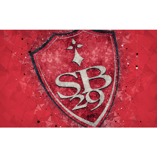 Panoramic Wallpaper - Wall Mural Foot / Football - SB 29 - Stade Brestois 29