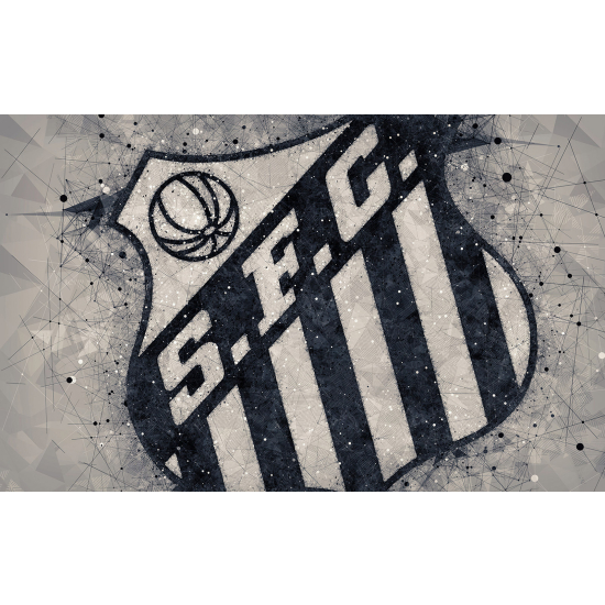 Panoramic Wallpaper - Wall Mural Foot / Football - SFC - Santos Futebol Clube