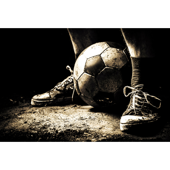 Panoramic Wallpaper - Wall Mural Foot / Football - Soccer ball