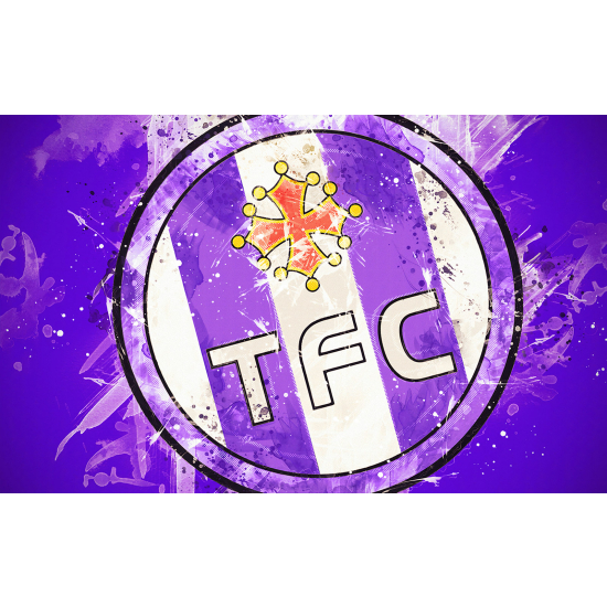 Panoramic Wallpaper - Wall Mural Foot / Football - TFC - Toulouse football club