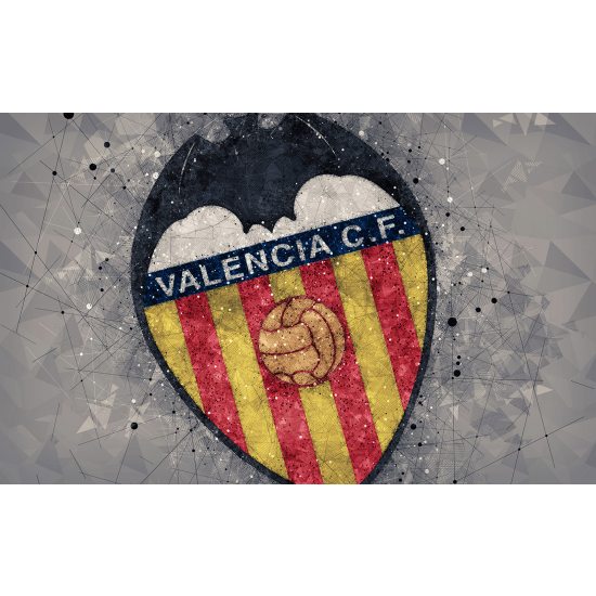 Panoramic Wallpaper - Wall Mural Foot / Football - VALENCIA CF