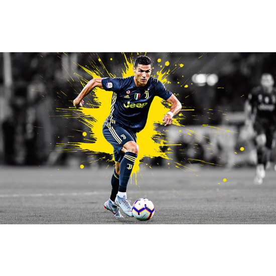 Panoramic Wallpaper - Wall Mural Football - Soccer Player