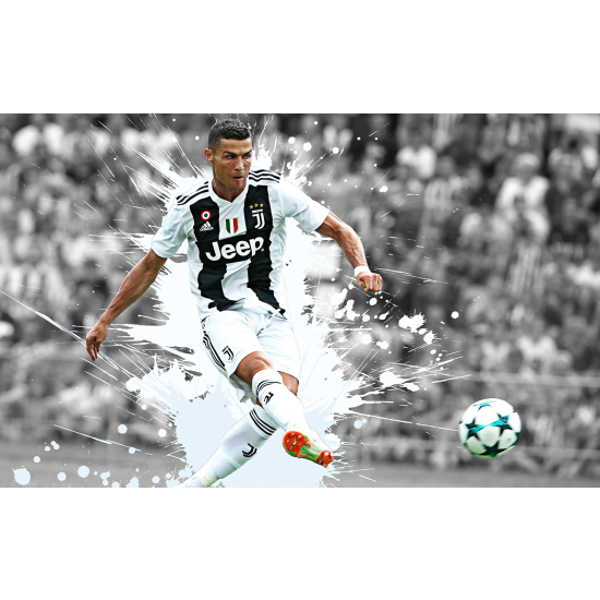 Panoramic Wallpaper - Wall Mural Football - Soccer Player