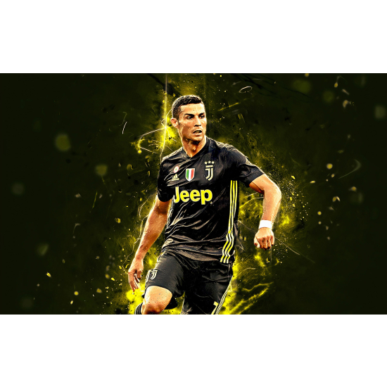 Panoramic Wallpaper - Wall Mural Football - Soccer Player