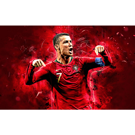 Panoramic Wallpaper - Wall Mural Football - Soccer Player