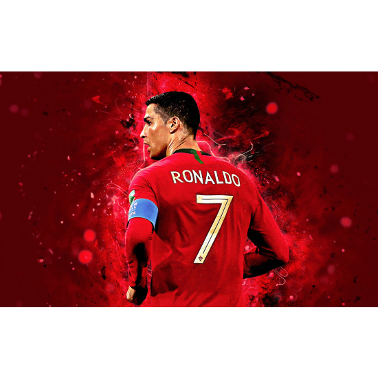 Panoramic Wallpaper - Wall Mural Football - Soccer Player