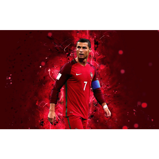 Panoramic Wallpaper - Wall Mural Football - Soccer Player