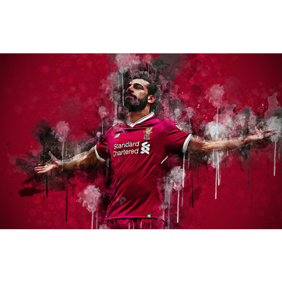 Panoramic Wallpaper - Wall Mural Football - Soccer Player