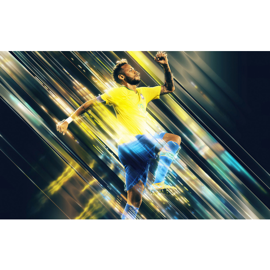 Panoramic Wallpaper - Wall Mural Football - Soccer Player