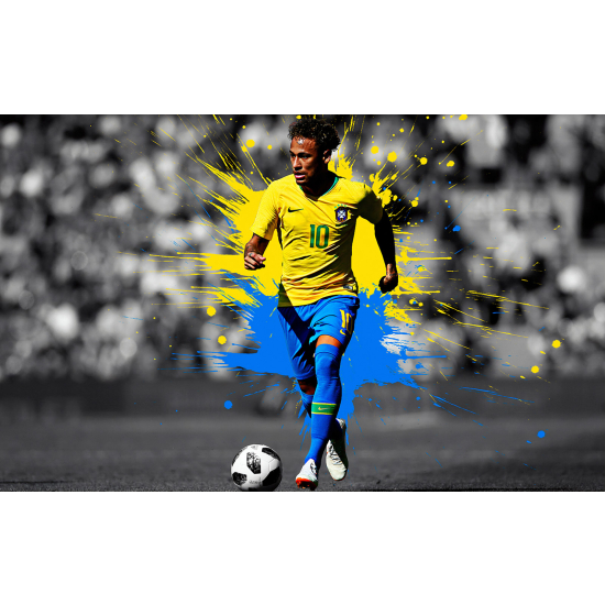 Panoramic Wallpaper - Wall Mural Football - Soccer Player