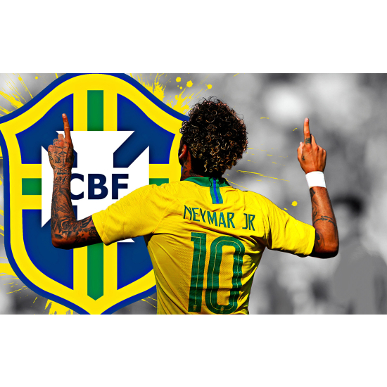 Panoramic Wallpaper - Wall Mural Football - Soccer Player