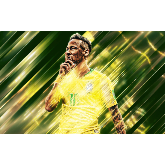 Panoramic Wallpaper - Wall Mural Football - Soccer Player