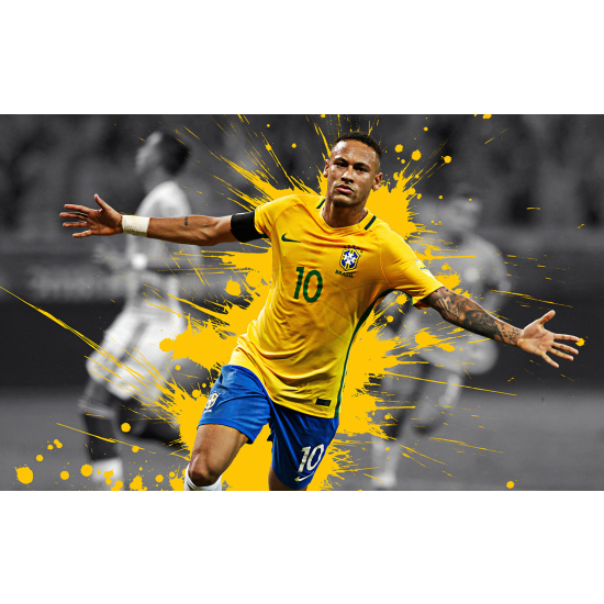 Panoramic Wallpaper - Wall Mural Football - Soccer Player