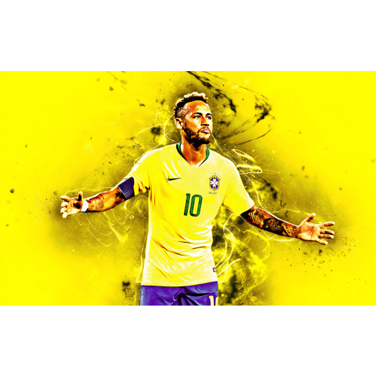 Panoramic Wallpaper - Wall Mural Football - Soccer Player