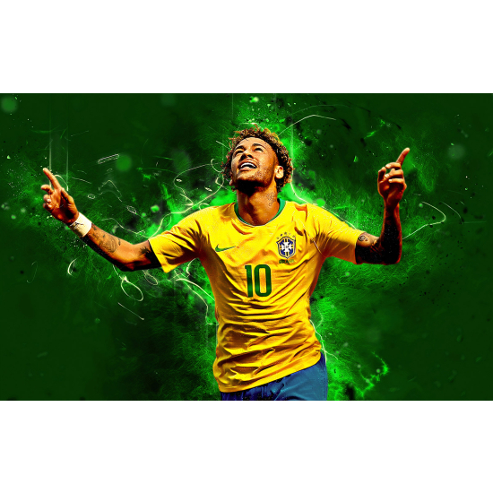 Panoramic Wallpaper - Wall Mural Football - Soccer Player