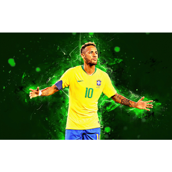 Panoramic Wallpaper - Wall Mural Football - Soccer Player