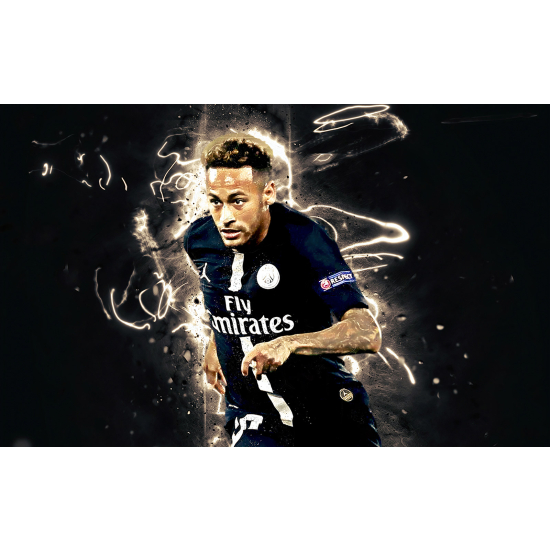 Panoramic Wallpaper - Wall Mural Football - Soccer Player