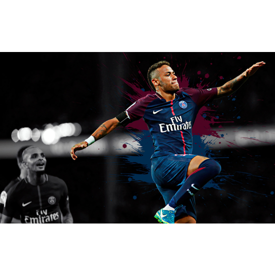 Panoramic Wallpaper - Wall Mural Football - Soccer Player