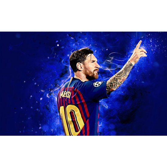 Panoramic Wallpaper - Wall Mural Football - Soccer Player