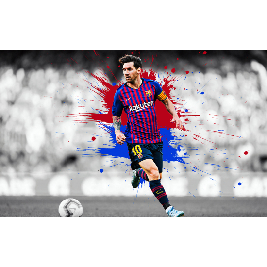 Panoramic Wallpaper - Wall Mural Football - Soccer Player