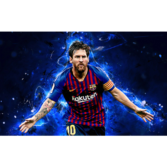 Panoramic Wallpaper - Wall Mural Football - Soccer Player