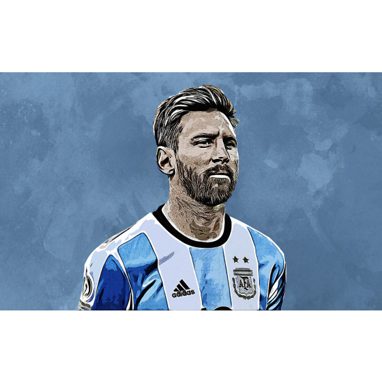 Panoramic Wallpaper - Wall Mural Football - Soccer Player