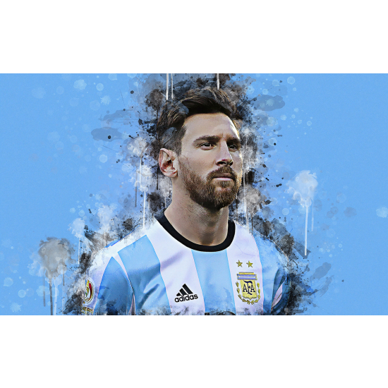 Panoramic Wallpaper - Wall Mural Football - Soccer Player