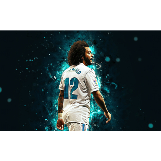 Panoramic Wallpaper - Wall Mural Football - Soccer Player