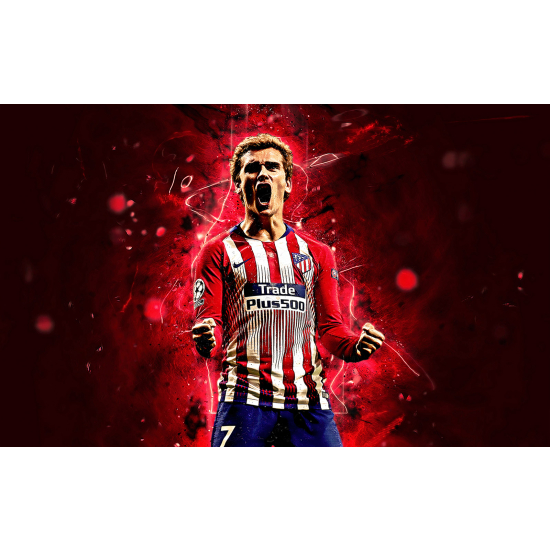 Panoramic Wallpaper - Wall Mural Football - Soccer Player