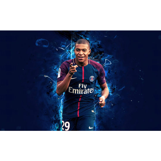 Panoramic Wallpaper - Wall Mural Football - Soccer Player