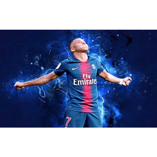 Panoramic Wallpaper - Wall Mural Football - Soccer Player