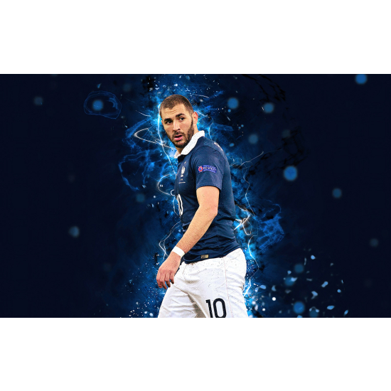 Panoramic Wallpaper - Wall Mural Football - Soccer Player