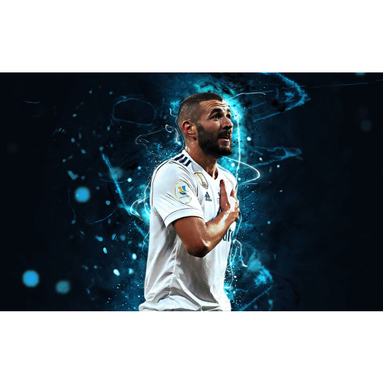 Panoramic Wallpaper - Wall Mural Football - Soccer Player