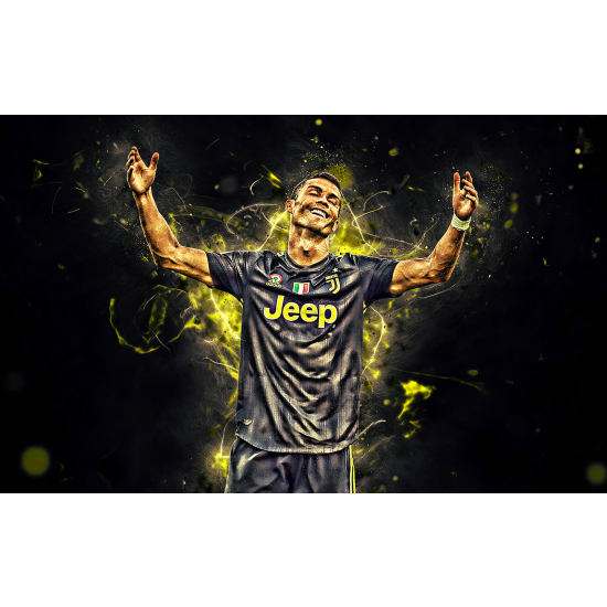 Panoramic Wallpaper - Wall Mural Football - Soccer Player