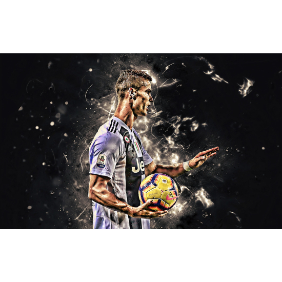 Panoramic Wallpaper - Wall Mural Football - Soccer Player